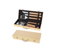 Mallette 6 ustensiles bambou - le marquier