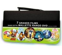 Mallette 7 DVD: L'Age de Glace 2, Chicken Run, La Nuit au Musee, Festin de Requins, Charlotte aux Fraises, Hello Kitty, Willow