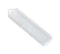 Mallette à couverts portable - Mallette à couverts de voyage - Porte-pinceaux cosmétiques de voyage - Organiseur transparent pour couverts - Boîte de rangement légère pour fourchettes, cuillères,