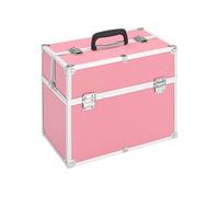 Mallette à maquillage 37x24x35 cm Rose Aluminium Rose G