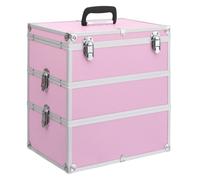 Mallette à Maquillage 37x24x40 cm Noir Coffret Valise Cosmétique Beauté vidaXL