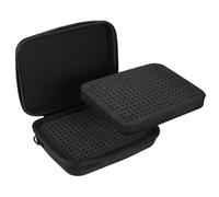 Mallette a Munitions pour Fusil,Boîte a Munitions Double Couche Couvercle Rabattable Ronde 468,Boîte de Rangement de Munitions Empilable et Verrouillable,Etui a Balles 22LR(sans Munitions pour Fusil)