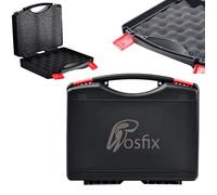 Mallette à Outils 253x213x72 mm - Plastique Résistant | Mousse Découpable | Transport Facile | Usage Électronique