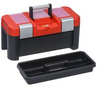 mallette à outils allit McPlus Alu 21 PP rouge/noir non équipée