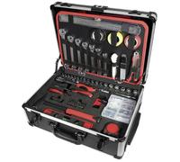 Mallette à outils - BRÜDER MANNESMANN - M29076 - 210 outils - Aluminium - 48 x 38 x 50 cm