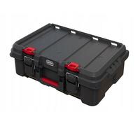 Mallette à outils Keter, compartiments amovibles, organisateur, noir, Stack'N'Roll 253382