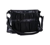 Mallette à outils de coiffure extra large respirante avec séparateurs personnalisables en polyester résistant à l'eau Sac de coiffeur professionnel avec fermeture éclair ventilée Organisateurs de