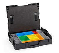 Mallette à outils empilable L-BOXX 102 avec insert H3, fermetures anthracite, système de rangement modulaire