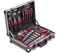 Mallette à outils équipée Meister Werkzeuge WU8971460 universelle 121 pièces (L