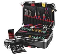 Mallette à outils équipée pour électricien Knipex-Werk 00 21 06 M - KNIPEX - Noir - Aluminium - ABS - PP