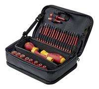 Mallette à outils équipée Wiha 43465 pour électricien, pour les artisans, pour