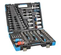 Mallette à outils - GÜDE - GWZK 157 - 157 pièces - Acier chrome-vanadium - Coffret pratique