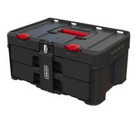Mallette à outils - Keter - Stack'N'Roll - 2 tiroirs - Séparateurs amovibles - 37.1 litres