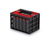 Mallette à outils - Kistenberg - KTC30256B-S411 - 5 organiseurs - Poignée ergonomique - Corps en poly