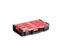Qbrick System ONE Organizer XL 2.0 empilable 582 x 387 x 131 mm 13,5 l IP66 avec 6 inlays et 6 cloisons de séparation