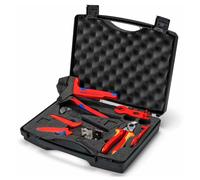 Mallette à outils photovoltaïques MC4 pour coupe, dénudage et sertissage KNIPEX - 979104V02