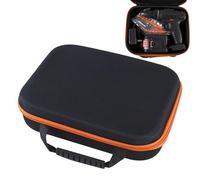 Mallette à outils pour perceuse électrique, étui de rangement rigide en EVA, sac à outils en tissu Oxford, organiseur de perceuse, aiguiseurs, étui de rangement pour outils de coupe