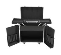 Mallette à outils pour soins des pieds - 46 x 29 x 42 cm | Mallette mobile pour soins des pieds avec roulettes et serrures, pour magasins de bain de pieds, salons de massage