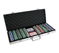 Mallette alu poker 500 jetons 56 x 23 cm NA G