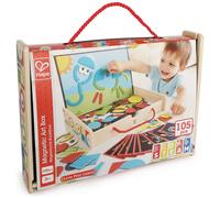 HaPe Mallette artistique magnétique E1631 – Jouet éducatif avec tableau magnétique