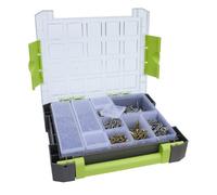 Mallette avec godets à couvercle - 16 amovibles