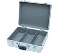 Valises, rangements et supports DJ GENERIQUE Mallette CD CD-Case ALU avec poignée de transport aluminium aluminium