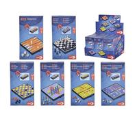 Mallette - coffret multi-jeux Noris - 606015424 - Lot de 6 Jeux de Voyage magnétiques