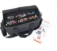 Graph'it – Coffret 165 marqueurs à alcool double pointe, 150 fins + 15 brush, bloc A4