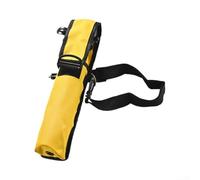 Mallette cylindrique de plongée portable pour réservoir d'oxygène de 0,5 l, sac de rangement léger en polyester avec poignée pour équipement de plongée (jaune)