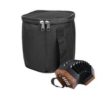 Mallette d'accordéon pour piano | Étui hexagonal en tissu Oxford pour accordéon professionnel en tissu Oxford pour spectacle de théâtre, école, groupe