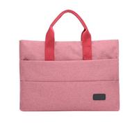 Mallette d'affaires Ordinateur 16 Pouces en Tissu Oxford Rose | Léger, Imperméable et Résistant à L'usure, Protège Poussière Débris, Rentrée Scolaire