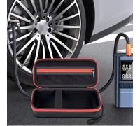Mallette de compresseur d'air - Sac de rangement étanche et résistant aux chocs - Support de gonflage durable pour réparation automobile | Rangement polyvalent pour road trip, camping, voyage
