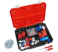 MECCANO - MALLETTE DE CONSTRUCTION 5 MODELES - 5 Modèles Iconiques Aux Couleurs De La France A Construire - Mallette de Rangement - Jeu Construction Meccano Avec 2 Outils - Jouet Enfant 10 Ans et +