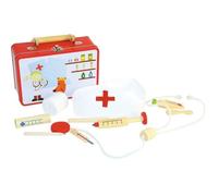 Mallette de docteur en bois - DOC - Accessoires de jeu - Mixte - Enfant - 3 ans et plus