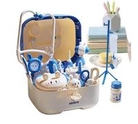 Mallette de docteur pour enfants Jouet d'hôpital avec lumière et son