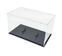 Mallette de football en acrylique avec configuration amovible pour l'affichage et rangement compact hors saison (noir)