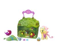 Mallette de jeu Fluttershy - My Little Pony - HASBRO - Maisonnette et accessoires inclus