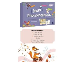 Mallette de jeux phonologiques cycles 1 et 2 - Béatrice Pothier - Retz Eds - broché - Livre