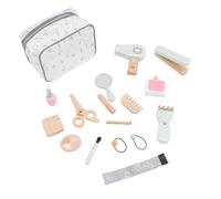 Mallette de maquillage pour enfants en bois - Utilisation sûre - Convient pour les filles à partir de 3 ans - Cadeau pour filles de 2 à 6 ans