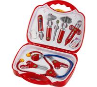 Mallette de médecin rouge/gris Instruments