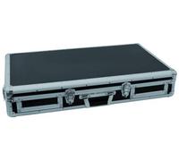 Mallette de mixage Roadinger Roadinger DIGI M-10 avec poignée de transport aluminium, noir aluminium, bois