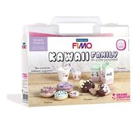 Graine créative Mallette de figurines Fimo Kawaii family — 18 pièces