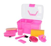 Mallette de pansage complet enfant Kerbl Rose TU