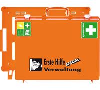 Mallette de premiers secours Professionnel SPEZIAL Gestion L400xH300xP150ca.mm orange SÖHNGEN