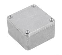 Mallette de projet en aluminium pour appareils électriques nécessitant une protection mécanique et une étanchéité environnementale modérée (721,2 kg (50,5 x 50,5 x 31 mm)