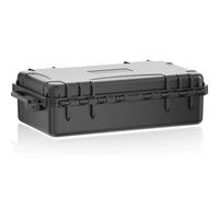 Mallette De Rangement ABS Antichoc Avec Poignée Ergonomique Boîte Pièces Valise Portable Pour L'organisation Des Outils Boîtier ABS Antichoc