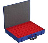 Mallette de rangement - Allit - EuroPlus - Acier - 48 compartiments - Étanche - Bleu