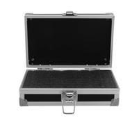 Mallette de Rangement en Alliage D’Aluminium 7 Pouces, Noire, | Protection Rigide Anti-chocs, Insert en Mousse Complet, pour Microphone sans Fil et Outils de Voyage