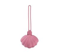 Mallette De Rangement En Silicone Avec Corde Suspendue En Forme De Coque Portable Pour Nouveau-nés Garçons Et Filles Gardien De Sucette Léger Pour Nourrissons