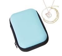 Mallette de rangement pour cartels - Mini boîte de rangement pour cartes - Petite boîte à bijoux pour les voyages - Porte-cartes de commerce vide pour enfants et adultes - Accessoires de couleur